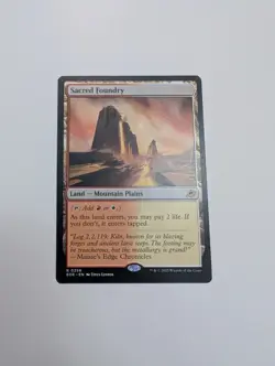 MTG - Sacred Foundry 0256 - Edge of Eternities NM/M Condition - Image 1