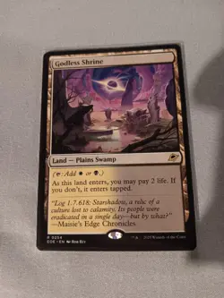 Godless Shrine - EOE - MTG - Pack Fresh! - Image 1