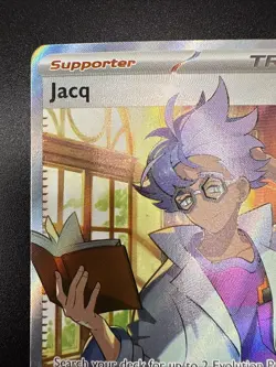 Pokemon TCG Trainer Jacq 236/198 Secret SV Base Set Ultra Rare Holo, NM - Image 4