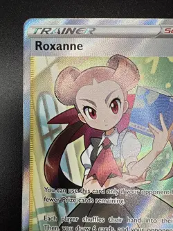 Pokemon TCG Trainer Roxanne 188/189 Astral Radiance Ultra Rare Full Art Holo, NM - Image 4