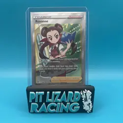 Pokemon TCG Trainer Roxanne 188/189 Astral Radiance Ultra Rare Full Art Holo, NM - Image 1