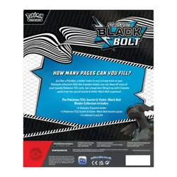 Scarlet & Violet Black Bolt Binder Collection Pokemon TCG - Image 3