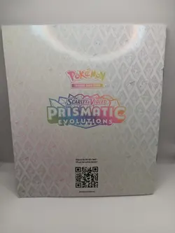 Pokemon Prismatic Evolutions Player's Guide Manual Book Only New Mint - Image 2