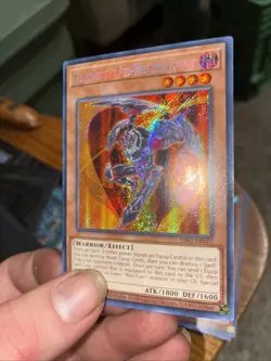 YUGIOH GEARFRIED THE RED-EYES IRON KNIGHT SECRET RARE NEAR MINT LDS1-EN011 - Image 5