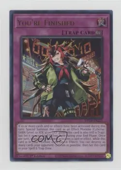 UR - You're Finished 1st Ed. YuGiOh 25th Anniversary Tin: Dueling Mirrors 1h8p - Image 1
