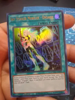 Yugioh!-Sky Striker Mobilize - Engage- Ultra Rare-mama-en009-1st Ed- (LP) - Image 3
