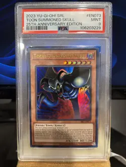 PSA 9 Toon Summoned Skull Ultra Rare SRL-EN073 Yugioh 25th Anniversary - Image 1