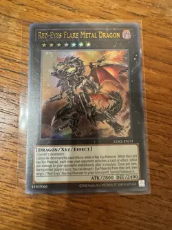 Yugioh TCG - Red-Eyes Flare Metal Dragon - LDK2-ENJ41 - Ultra Rare - NM - Image 1