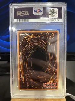 PSA 9 Red-Eyes Black Dragon Ultra Rare LOB-EN070 Yugioh 25th Anniversary - Image 2