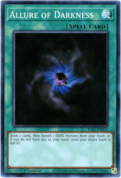 Yugioh! Allure of Darkness RA03-EN055 Super Rare 1st Edition NM/M English - Image 1