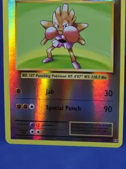 Hitmonchan Reverse Holo 62/108 XY Evolutions Pokemon Card 2016 - Image 4