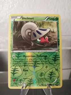 Pokemon - BW Noble Victories - Shelmet 11/101 Reverse Holo LP/NM Card - Image 1