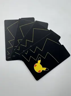 Pokemon TCG Celebrations Elite Trainer Box ETB 25th Anniversary 4 Card Dividers - Image 2