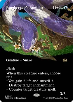Fangkeeper's Familiar (Borderless) [Tarkir: Dragonstorm] MTG - Image 1