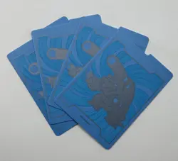 Pokemon XY Evolutions Blastoise ETB Card Dividers One Set (4) - Image 1