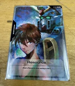 Gundam Card Game - 2025 Gen Con Promo Exclusive - Resource RP-001 Mint NFS - Image 1