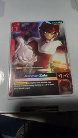 2x Athrun Zala [C+] Gundam Card Game ST04-011 Foil Pilot - Image 2