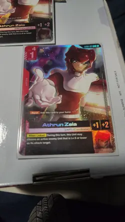 2x Athrun Zala [C+] Gundam Card Game ST04-011 Foil Pilot - Image 3