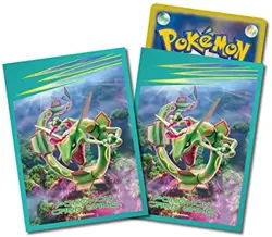Pokemon Center Original Card Game Sleeve Gigantamax Rayquaza 64 sleeves F/S NEW - Image 2