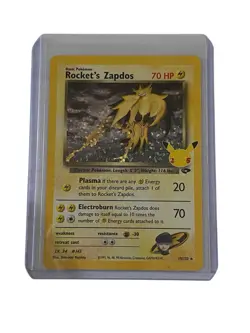 Rockets Zapdos - 15/132 - Holo Rare - Celebrations Classic - Pokemon Card NM - Image 1