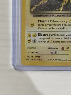 Rockets Zapdos - 15/132 - Holo Rare - Celebrations Classic - Pokemon Card NM - Image 5