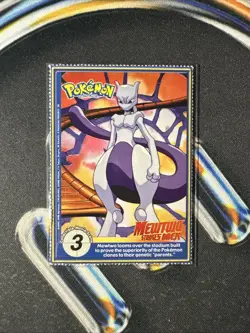 Clefable 1999 Original 151 Pokemon Burger King PokeTrivia Trading Card #36 - Image 2