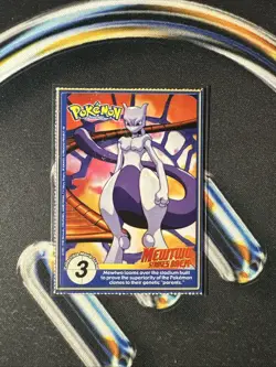 Clefairy 1999 Original 151 Pokemon Burger King PokeTrivia Trading Card #35 - Image 2