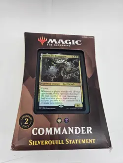 MTG - Magic the Gathering - Strixhaven - Silverquill Statement Commander Deck 630509959020 - Image 1