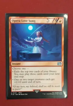 Opera Love Song - 147 - FIN - NM - MTG Magic the Gathering - Image 1
