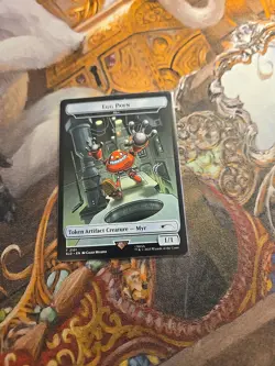 Egg Pawn Myr Token 2101 MTG Secret Lair - Pack Fresh - - Image 1
