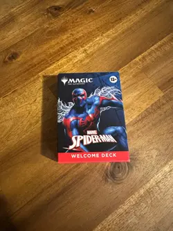 MTG Magic The Gathering Spider-Man Welcome Deck Blue New Sealed COMIC CON - Image 1