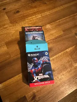 MTG Magic The Gathering Spider-Man Welcome Deck Blue New Sealed COMIC CON - Image 3