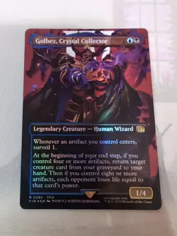 MTG Golbez, Crystal Collector - Borderless Foil - Final Fantasy Universes Beyond - Image 3