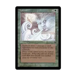 WOTC MtG Legends Typhoon (R) NM - Image 1