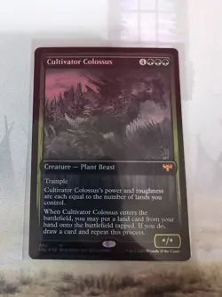 MTG - Cultivator Colossus - Black And White Foil - Innistrad: Double Feature - Image 2