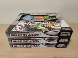 Pokemon TCG Black Bolt and White Flare Unova Poster Collection lot of 3 sealed - Image 3