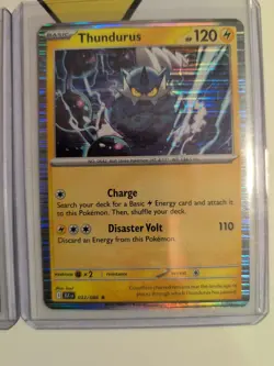 Pokemon TCG - Tornadus, 078/086 And Thunderus - Holo Rare - SV: White Flare | NM - Image 3