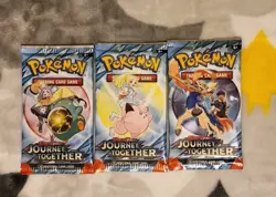 x1 Pokemon Journey Together Booster Pack - 10 Cards / Pack - Random Art - SEALED - Image 1