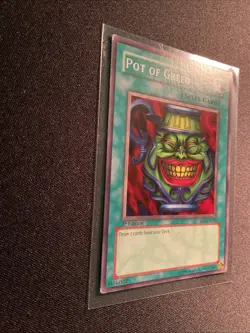 Yugioh Pot of Greed SD1-EN015 Structure Deck: Dragon's Roar 1st Edition MP - Image 2