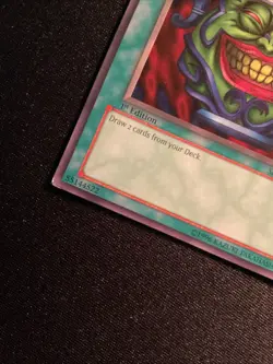 Yugioh Pot of Greed SD1-EN015 Structure Deck: Dragon's Roar 1st Edition MP - Image 5