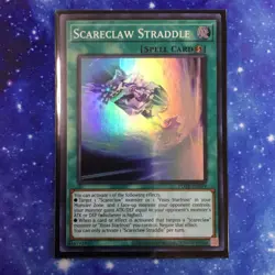 Scareclaw Straddle POTE-EN059 Super Rare YuGiOh - Image 1