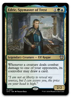 Edric, Spymaster of Trest #221 (NM) Thunder Junction OTC Magic MTG - Image 1
