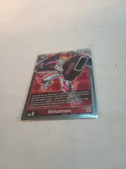 (1) Pre-owned Siriusmon P-088 [Resurgence Booster] Digimon Card Game NM Foil. - Image 2