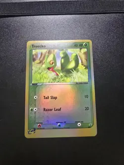 2003 Pokemon TCG Black Star Promo Card 003 Treecko Reverse Holo NM CCG - Image 1