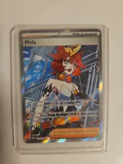 Pokemon Mela TCG Full Art Textured Holo Ultra Rare Card 236/182 - Image 1