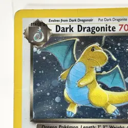 DARK DRAGONITE 5/82 Team Rocket Unlimited Holo Rare Pokemon Card Heavily Played - Image 3