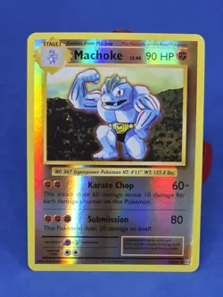 Machoke Reverse Holo 58/108 XY Evolutions Pokemon Card 2016 - Image 1