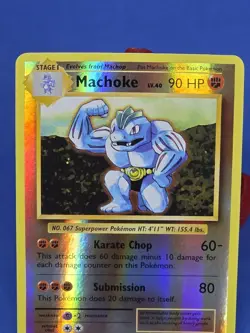 Machoke Reverse Holo 58/108 XY Evolutions Pokemon Card 2016 - Image 3