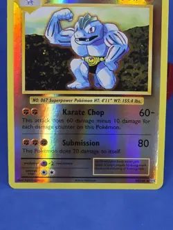Machoke Reverse Holo 58/108 XY Evolutions Pokemon Card 2016 - Image 4