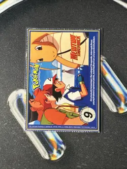 Magmar 1999 Original 151 Pokemon Burger King PokeTrivia Trading Card #126 - Image 2